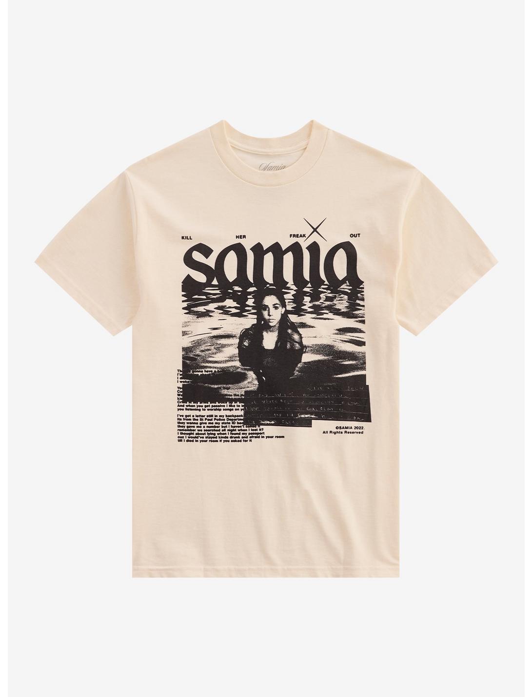 Samia Freak Out Lyrics T-Shirt