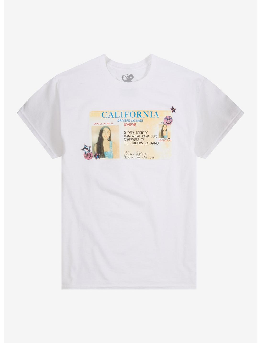 Olivia Rodrigo Drivers License Anniversary T-Shirt