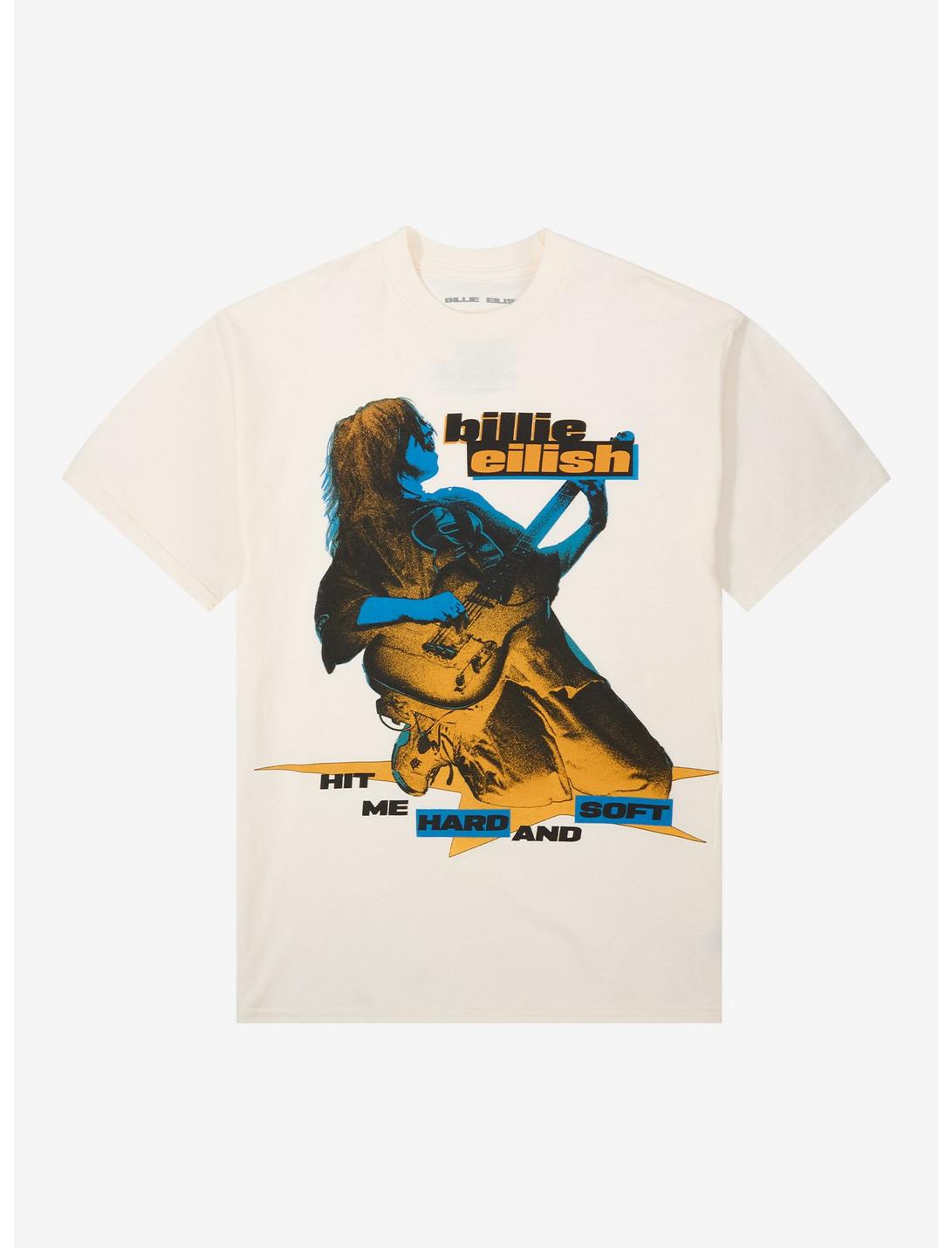Billie Eilish Hit Me Hard And Soft Guitar Portrait T-Shirt
