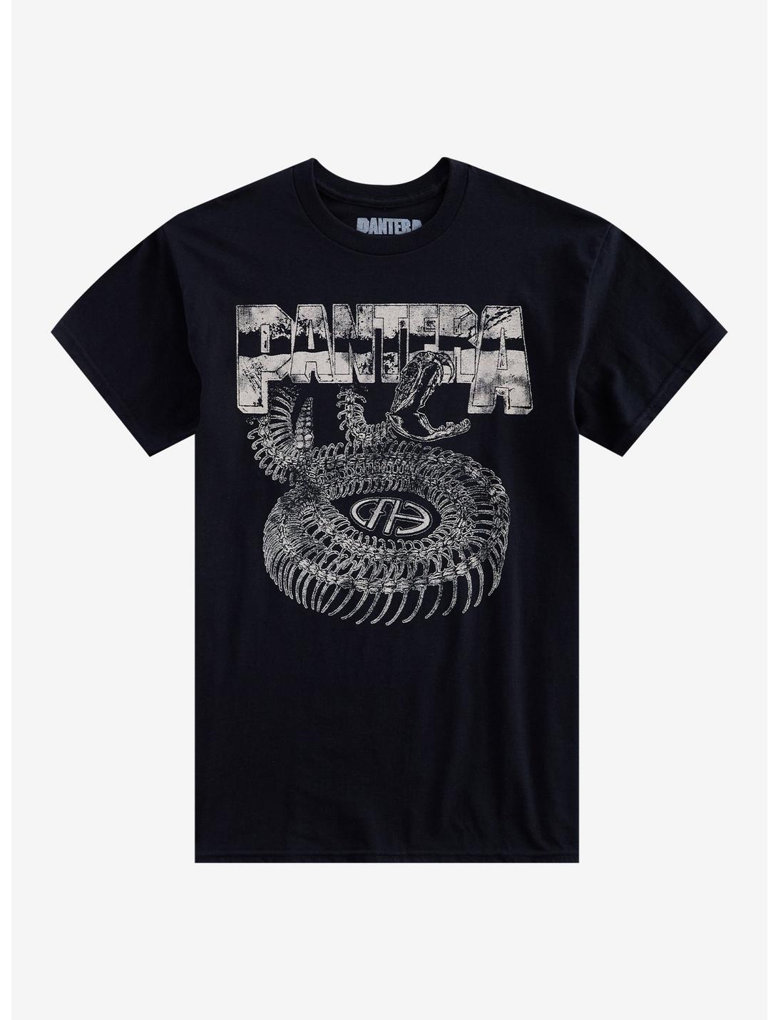Pantera Cowboys From Hell Snake Skeleton T-Shirt