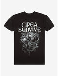 Circa Survive Flower Skull T-Shirt