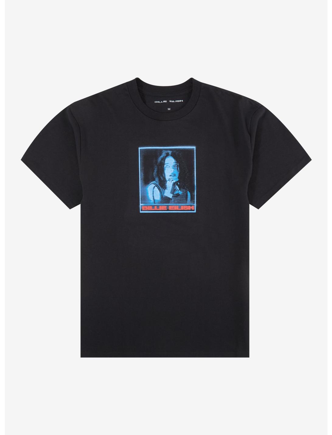 Billie Eilish Hit Me Hard And Soft Singing Photo T-Shirt