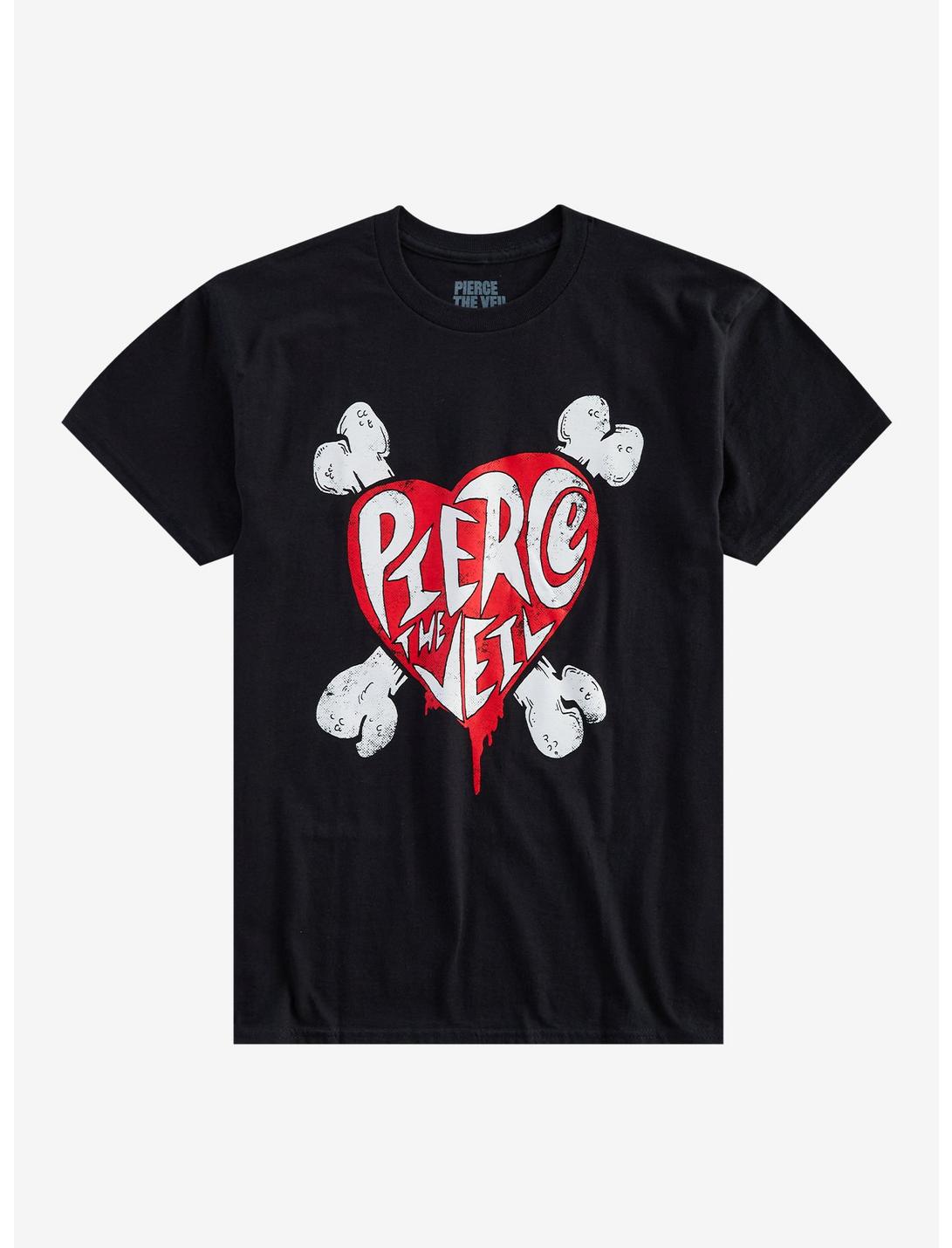Pierce The Veil Heart & Bones T-Shirt