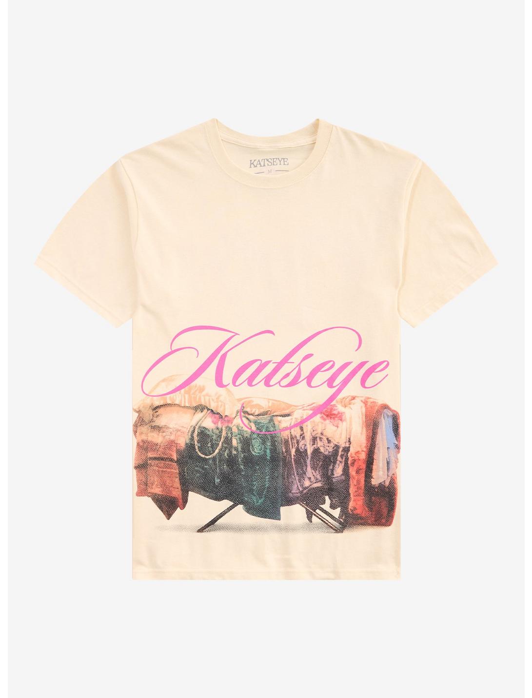 KATSEYE Pinky Up Clothes Pile T-Shirt