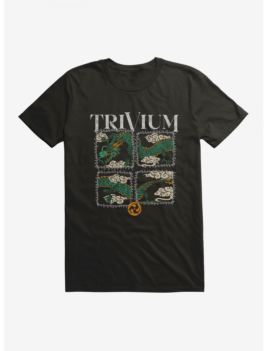 Trivium Dragon Squares T-Shirt