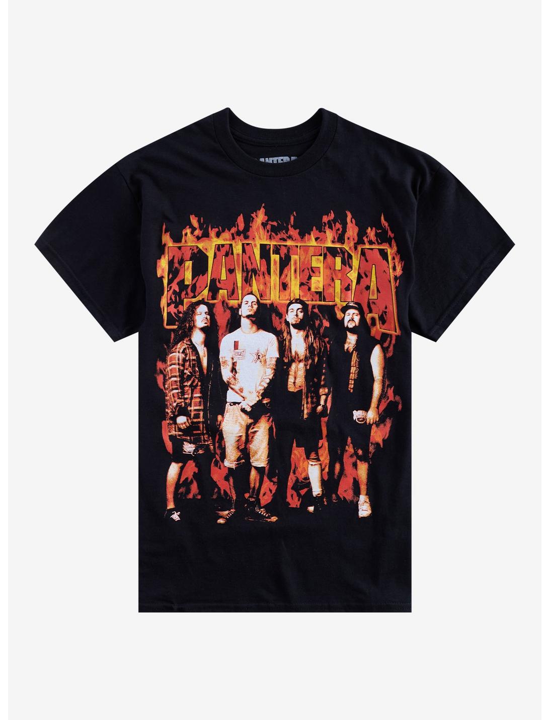 Pantera Cowboys From Hell Flames T-Shirt