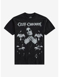 Ozzy Osbourne Winged Cross Portrait T-Shirt