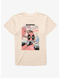 Marvel Deadpool April Pool's Day Love Couples Mineral Wash T-Shirt