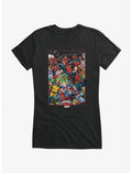 Marvel Deadpool April Pool's Day Prankster Run Marvel Characters Girls T-Shirt