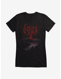 Gojira Exploding Volcano Girls T-Shirt