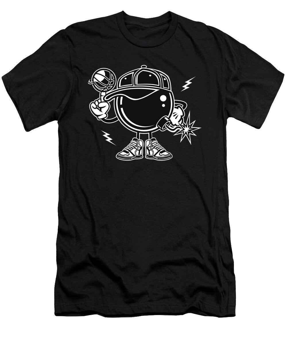 Basketball Bomber Long Shot T-Shirt