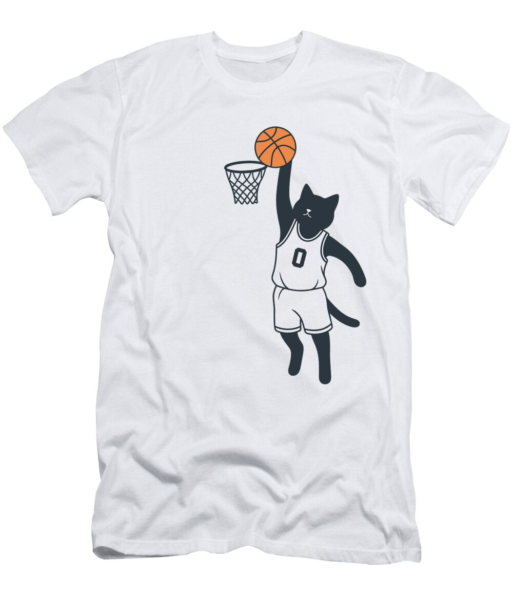 Cat Slam Dunk Champion Amir Faysal T-Shirt