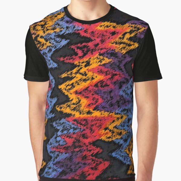 Nothing But Net Retro Pattern Graphic T-Shirt