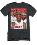Miami Heat Chris Bosh Dwyane Wade and Lebron James July 19 2010 Sports Illustrated Cover T-Shirt