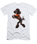 Poodle Playing Football in Style Studi Alex T-Shirt