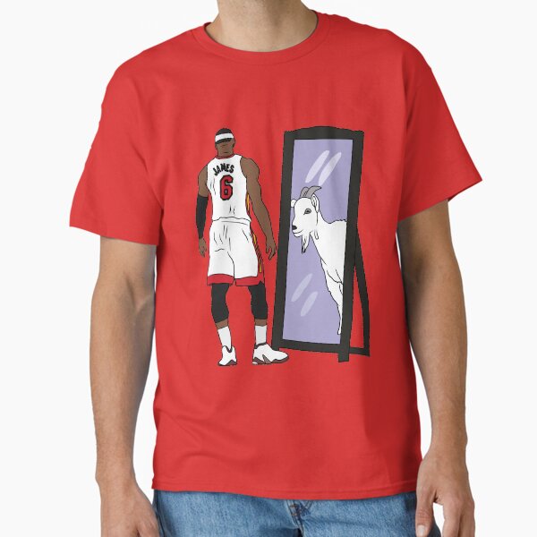 LeBron James Mirror GOAT (Miami) Classic T-Shirt