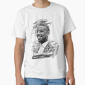 Gift Idea Michael Jordan Abstract Sketch Art Michael B Jordan Gifts For Birthday Classic T-Shirt