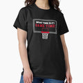 What Time Is It? Game Time! (White and Red) Classic T-Shirt