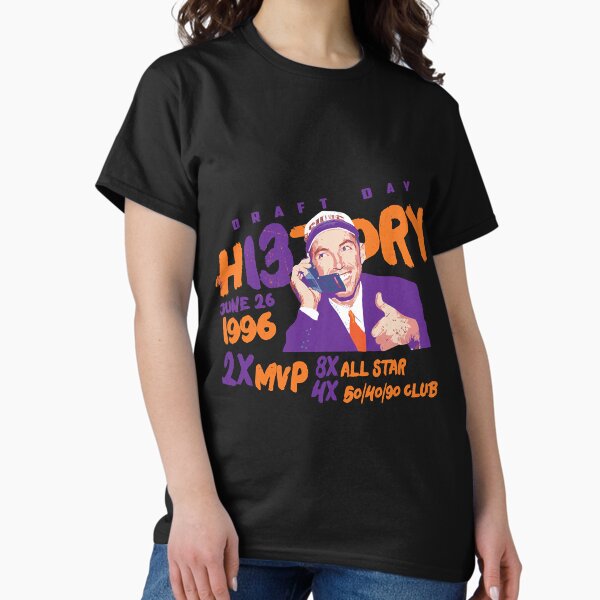 Steve Nash history tee t-shirt Classic T-Shirt