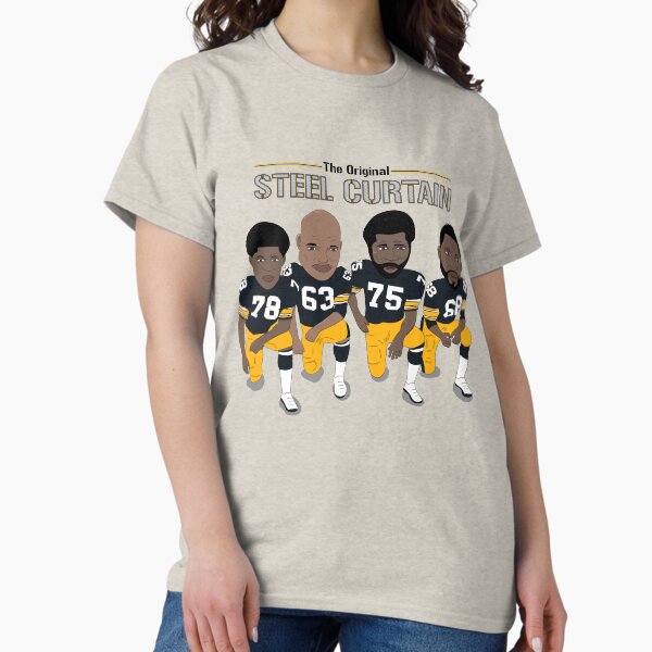 The Steel Curtain - Pittsburgh Steelers Classic T-Shirt