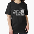 Michael Jordan is the Goat Black Shirts Mask & Sticker Essential T-Shirt