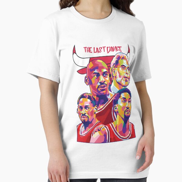 Michael Jordan, Pippen, Rodman & Phil Jackson "The Last Dance" Pop Art Portrait Essential T-Shirt