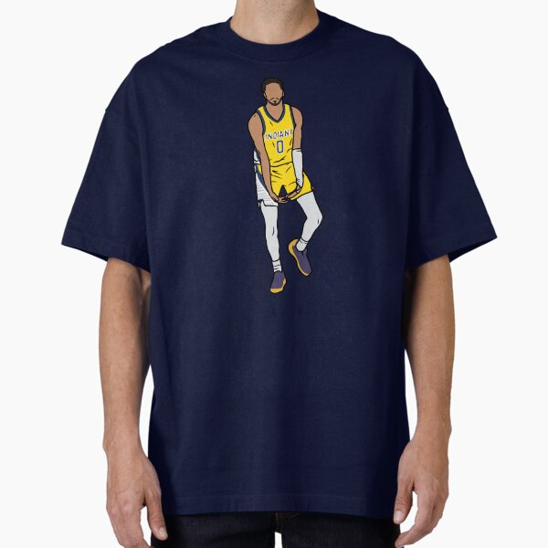 Tyrese Haliburton Big Balls Celebration Oversized T-Shirt