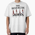 Washington Walking Abbey Road Signatures Football Oversized T-Shirt