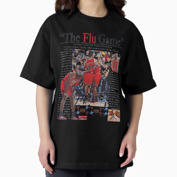 Michael Jordan Flu Game Oversized T-Shirt