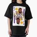 King James Playing Card Oversized T-Shirt