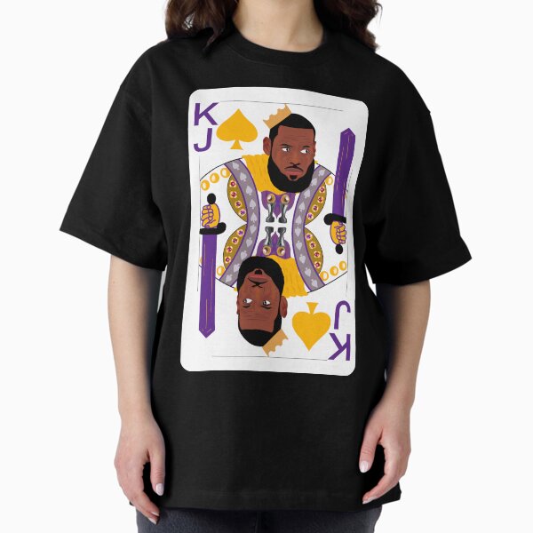 King James Playing Card Oversized T-Shirt
