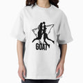 The GOATS Cristiano Ronaldo Michael Jordan AIR mashup Oversized T-Shirt
