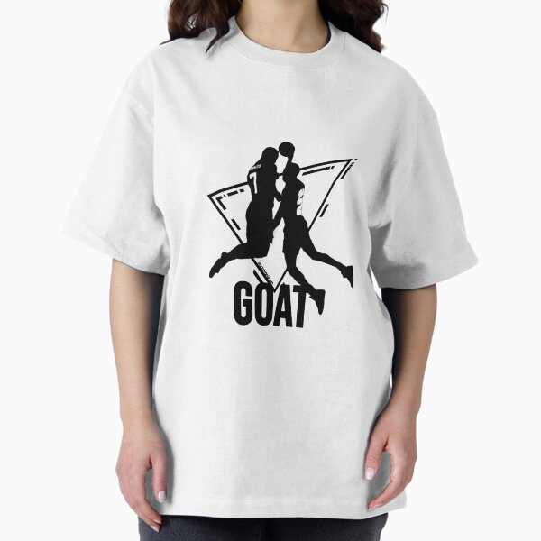 The GOATS Cristiano Ronaldo Michael Jordan AIR mashup Oversized T-Shirt
