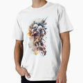American Football Player Watercolour Art, Football Digital Art, Original Artwork Premium T-Shirt
